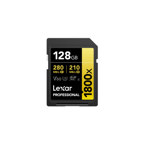 การ์ด Lexar Professional 128GB SD ให้เช่า